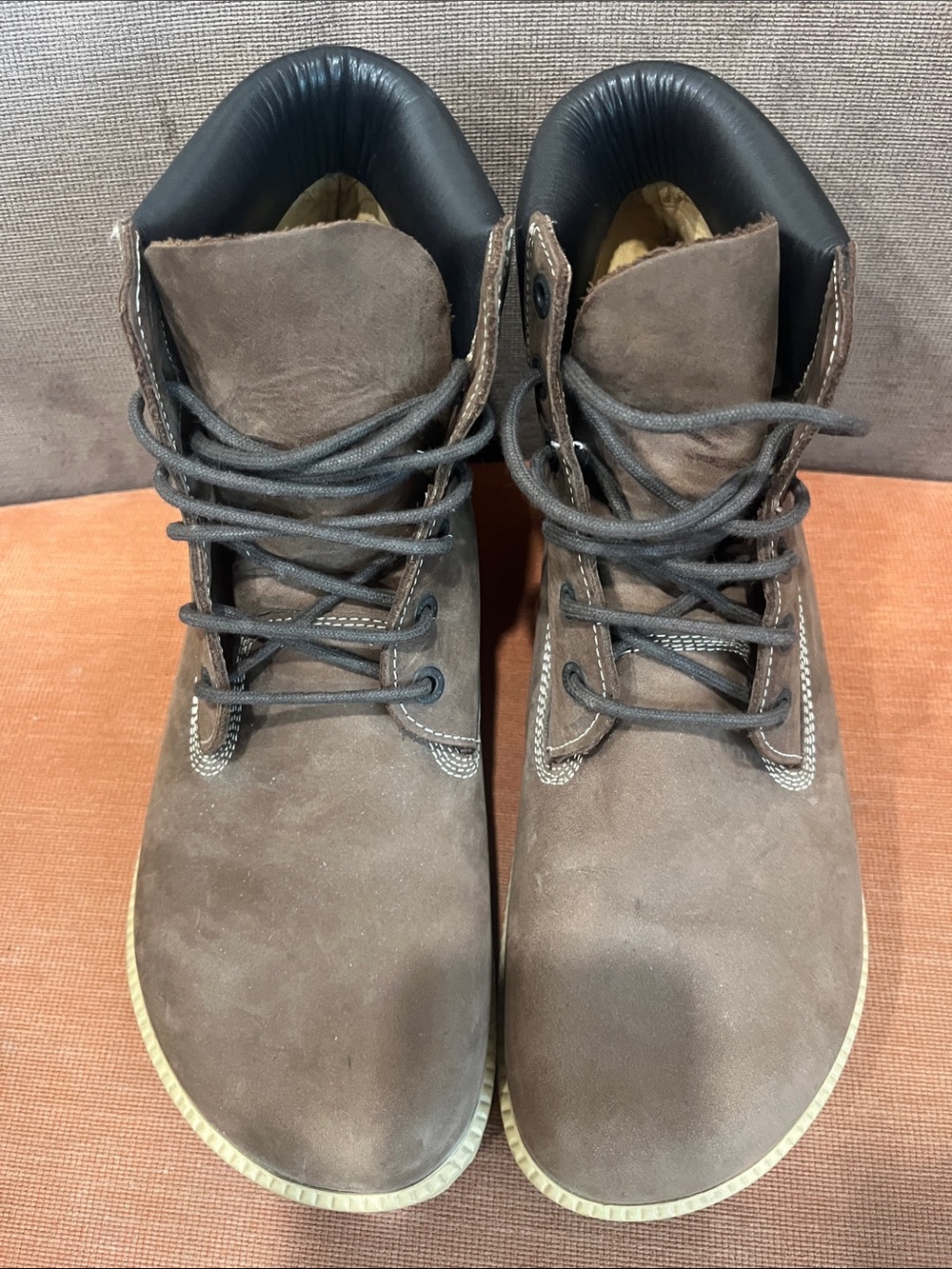 Birkenstock Brown Leather Lace-Up Boots size 40 US